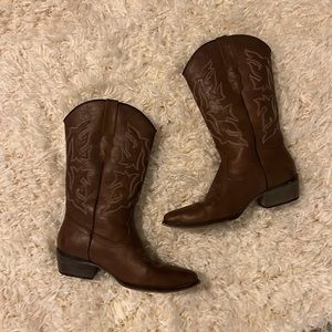 Brown Cowgirl Boots